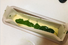 火爆朋友圈的抹茶白巧克力磅蛋糕