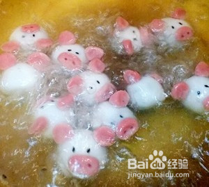 小猪汤圆的做法