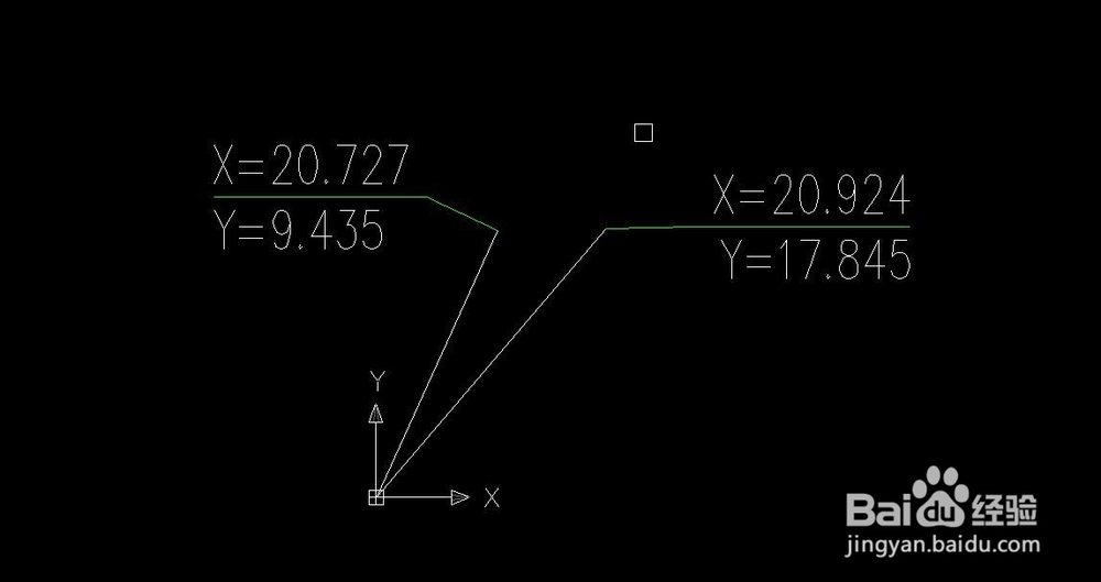 如何使用天正cad绘制坐标点