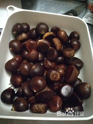 烤板栗的做法