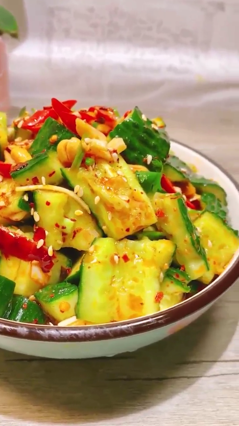 凉拌黄瓜怎么做?