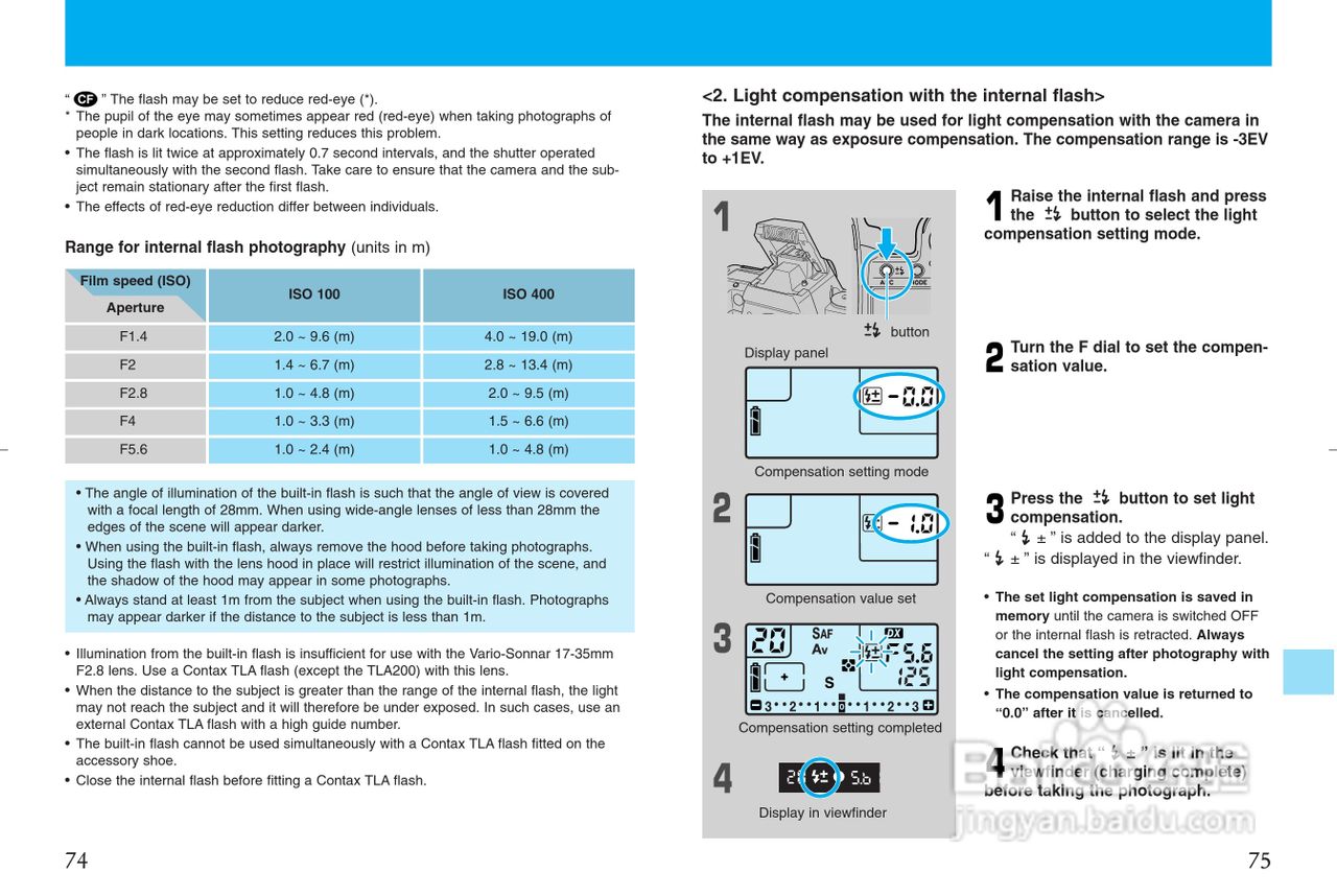 CONTAX NX数码相机说明书:[5]