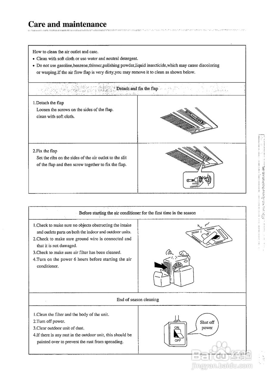 德国宝KF-50TW/A1分体式空调使用说明书:[3]