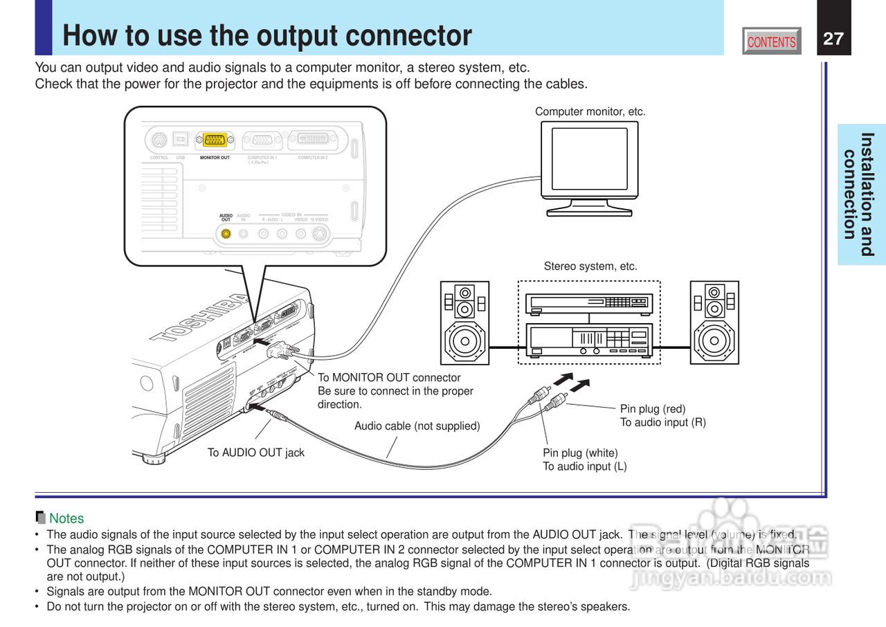 东芝 TLP-X21影机说明书:[3]