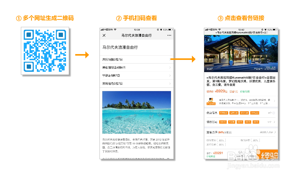如何将网址/链接生成二维码，手机扫码就能访问