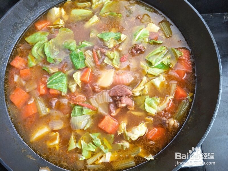 冬日最暖的罗宋汤