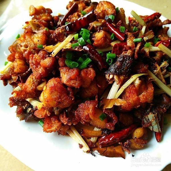 香辣藕丝和辣子鸡丁的制作