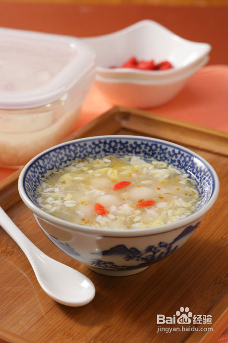 孕妇餐　醪糟圆子