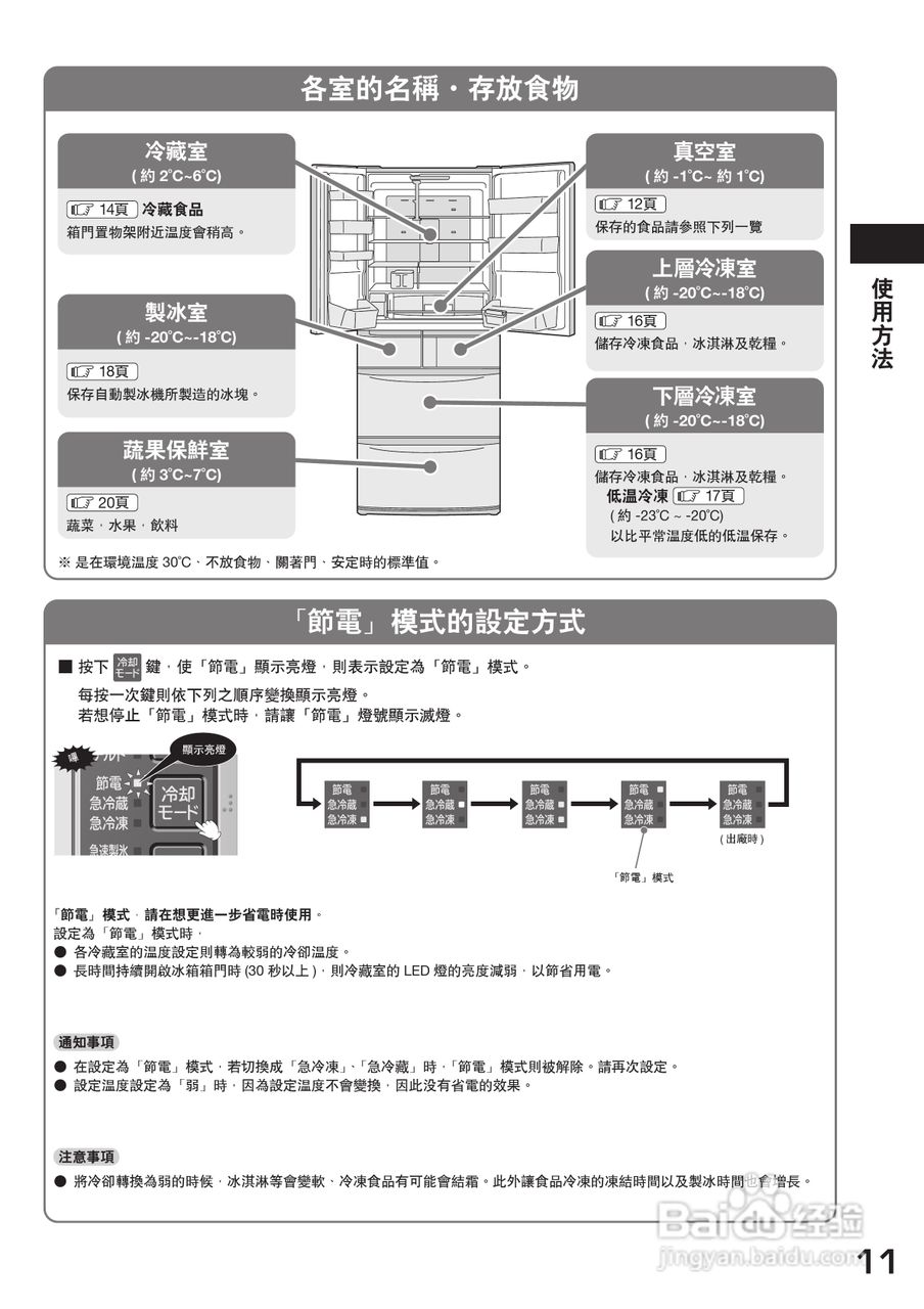 日立R-SF62BMJ冰箱说明书:[2]