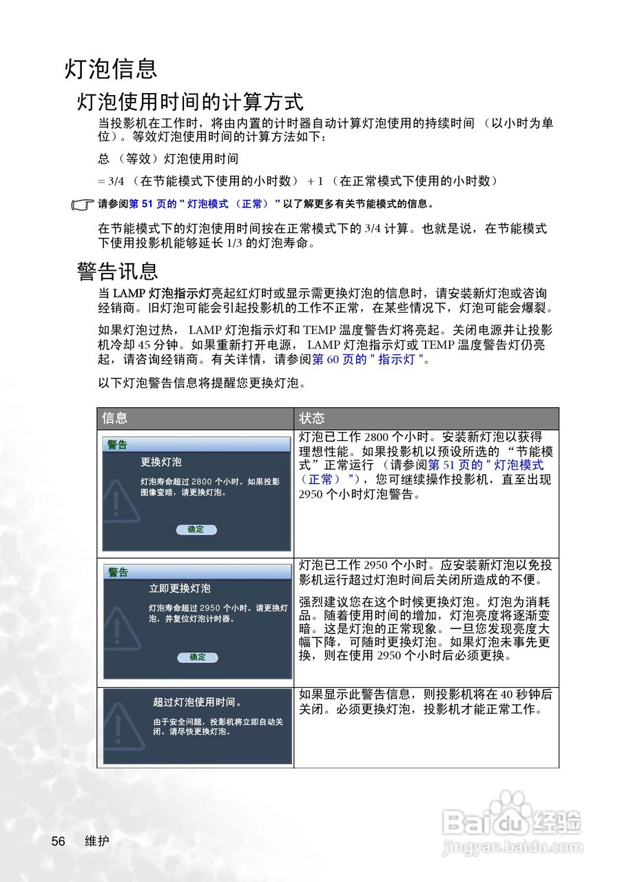 明基MP775投影机使用说明书:[6]