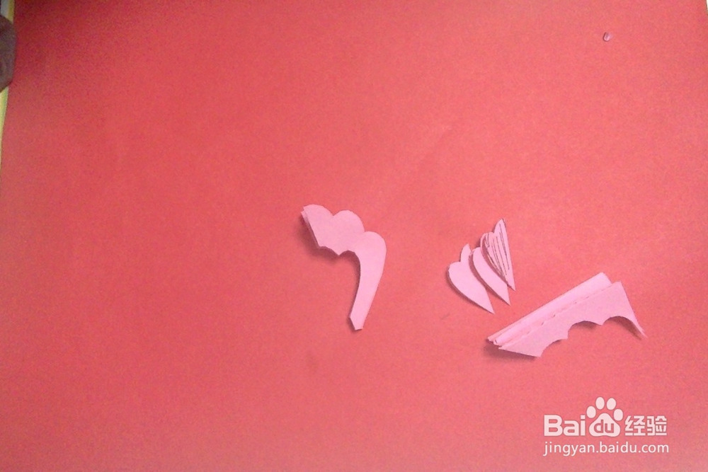 对称四瓣花儿怎么剪手工剪纸幼儿园简单图样花朵