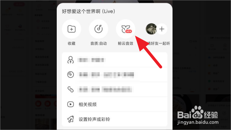 网易云音乐怎么开启鲸云音效