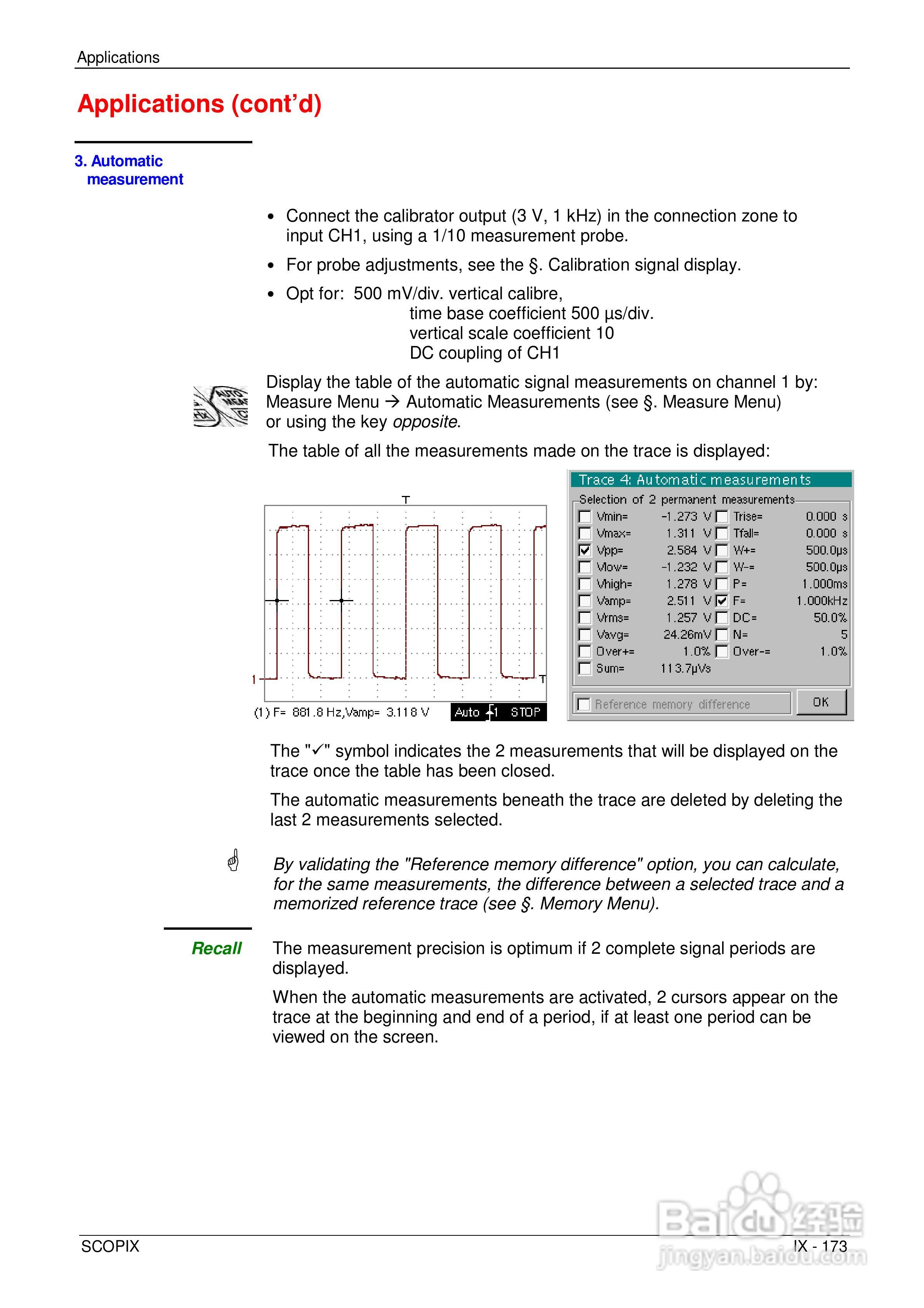 OX7204便携式数字存储示波器用户手册:[18]