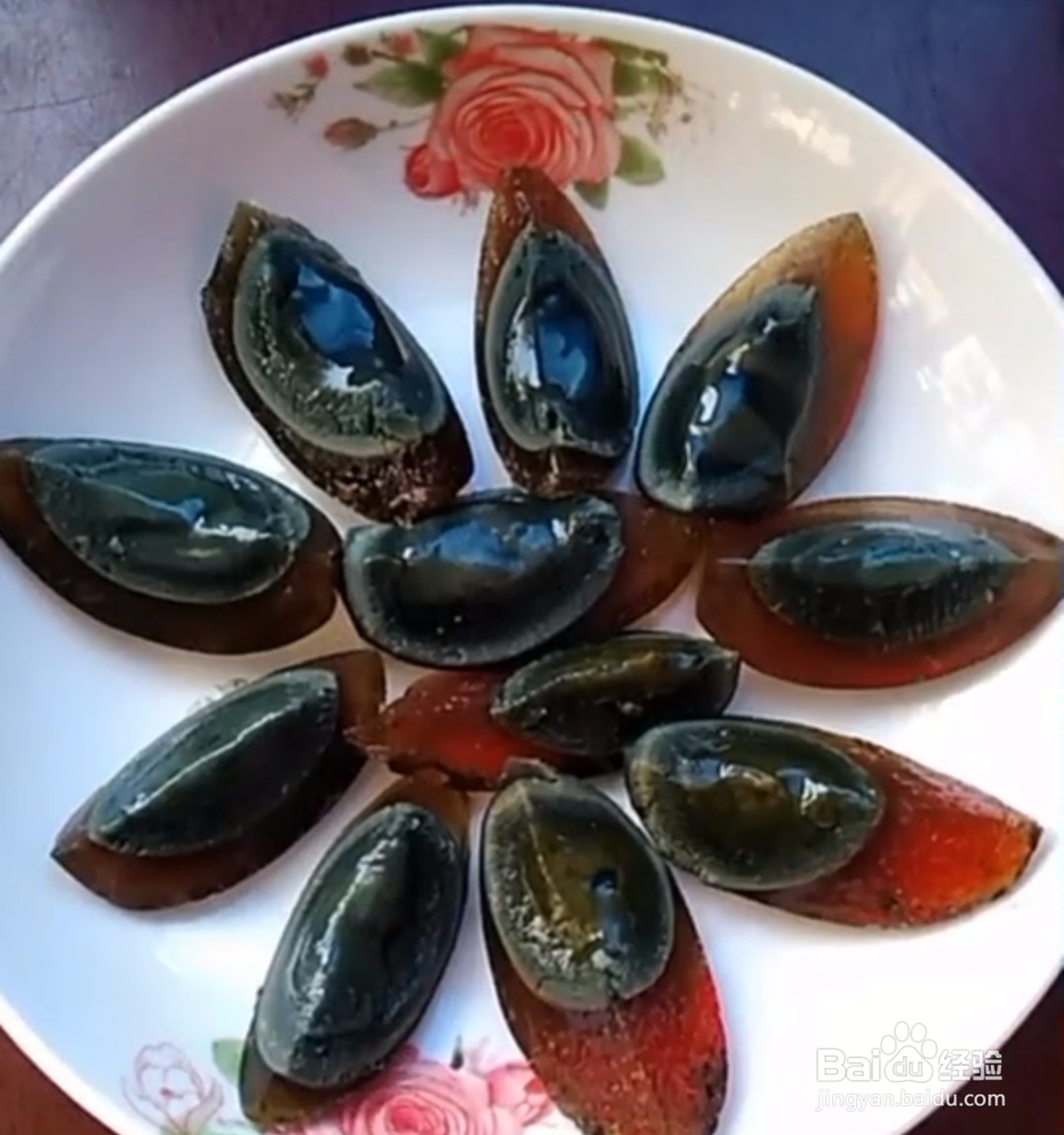 凉调松花蛋的美味做法