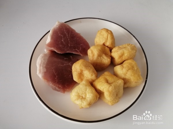 油豆腐酿肉做法