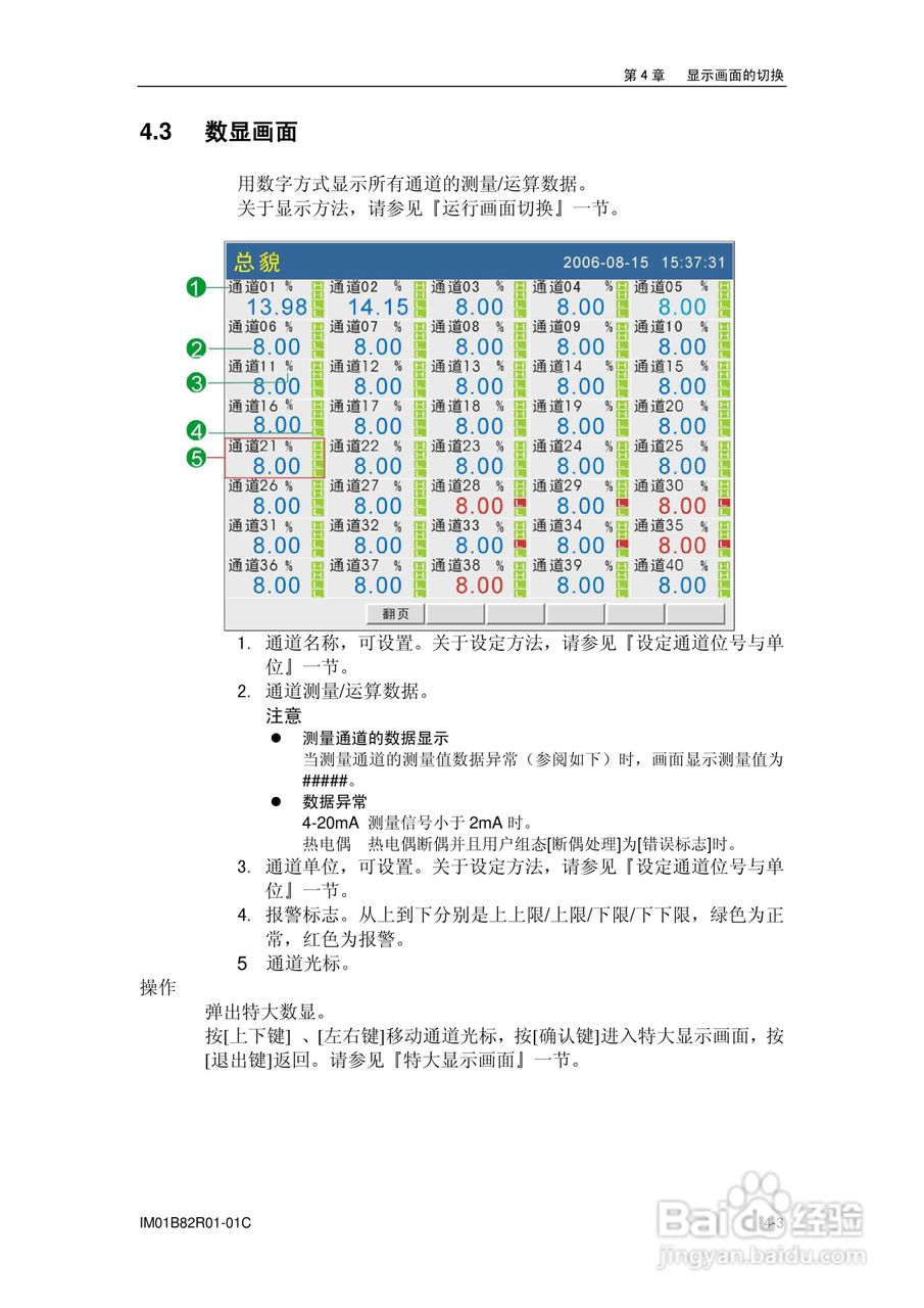 VX8100R记录仪使用说明书:[6]