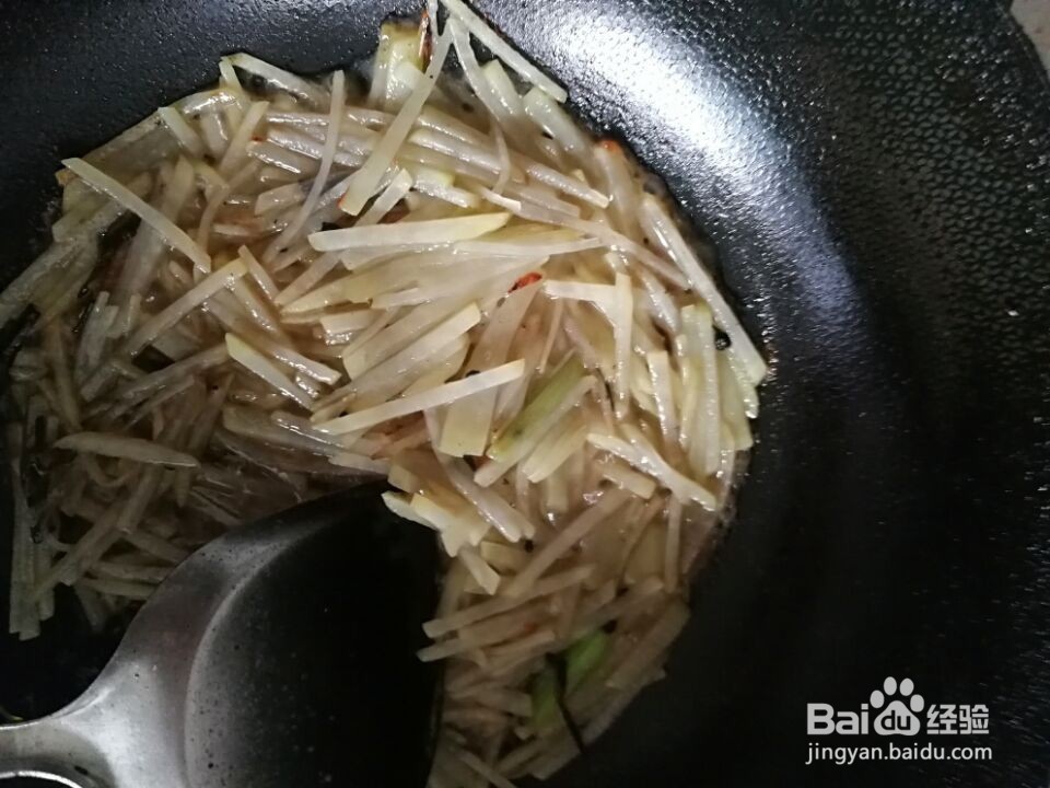 炒土豆丝的做法