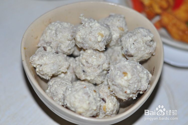 红烧肉丸子的做法