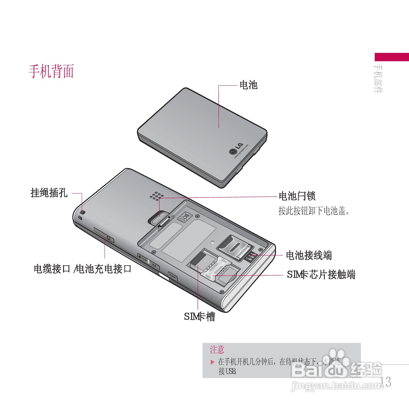 LG KE800手机使用说明书:[9]