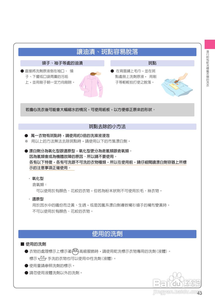 日立SF-BD1200T洗衣机使用说明书:[5]