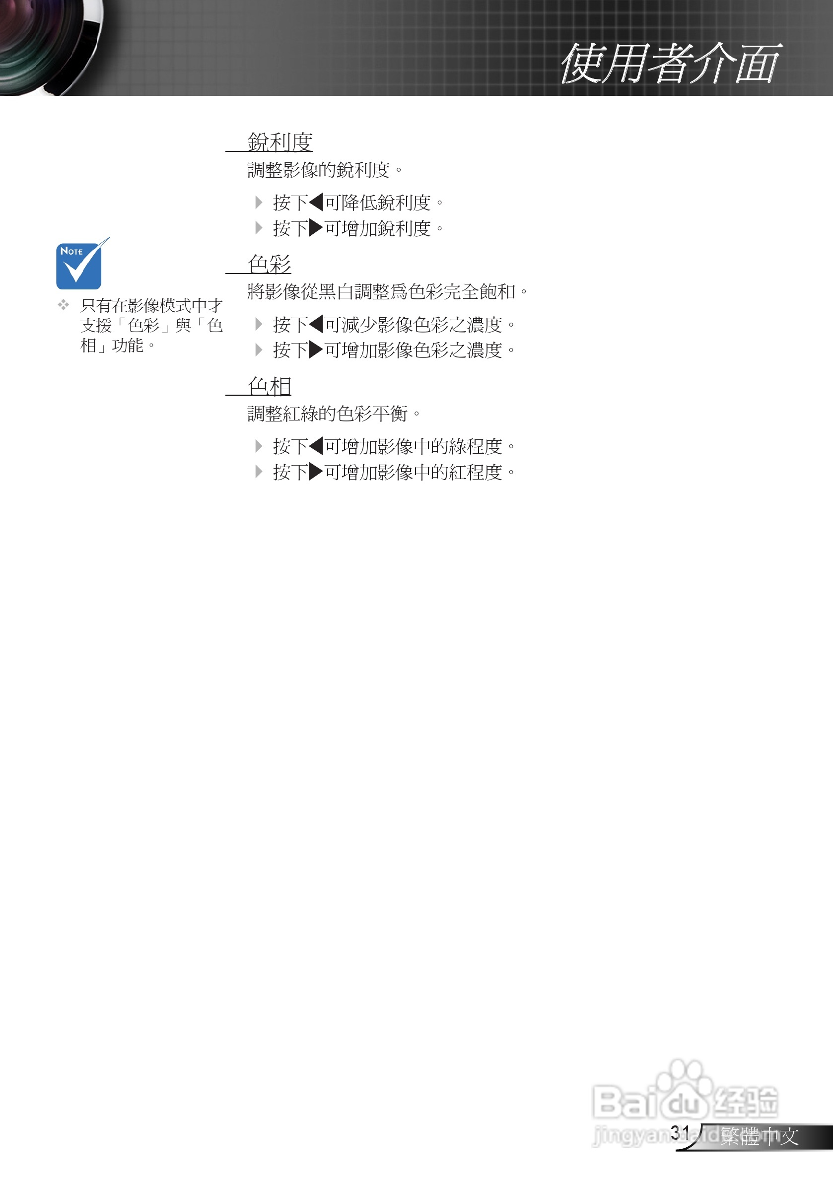 奥图码EX665UTi投影机使用说明书:[4]