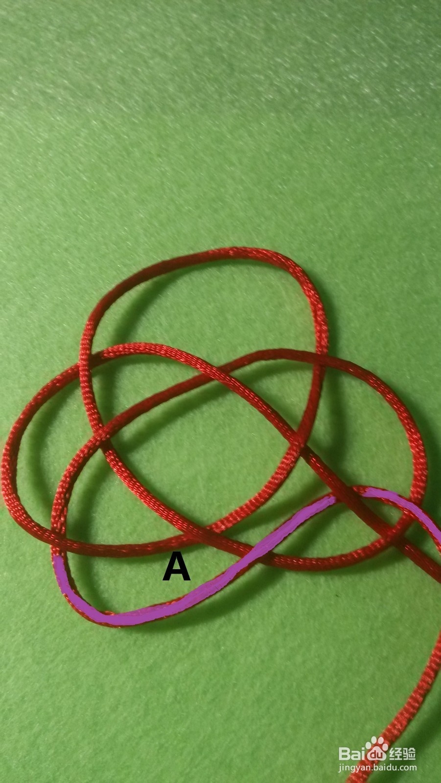 如何制作酢浆草结及梅花结