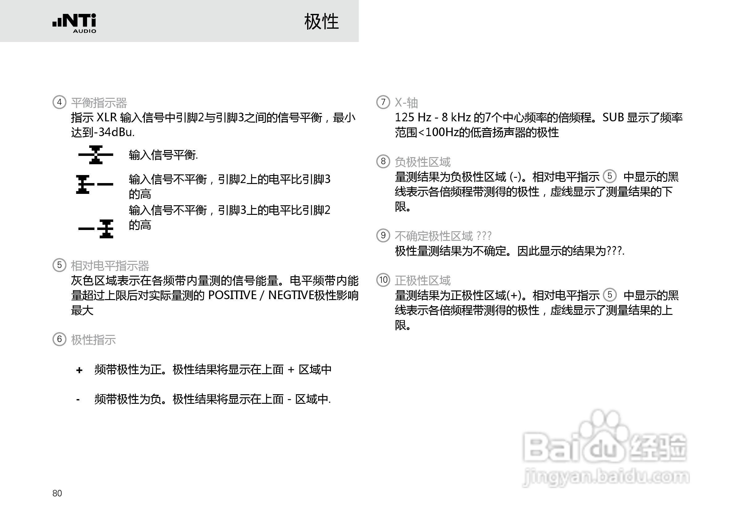 NTI AUDIO XL2手持便携式音频分析仪操作手册:[8]