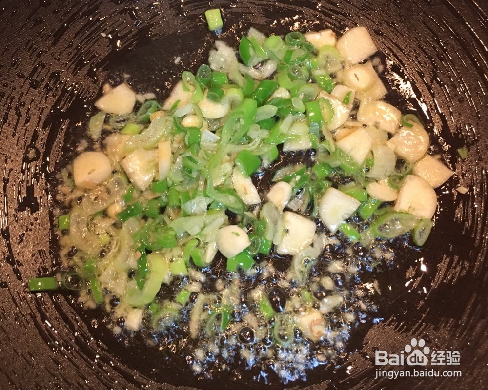 姐姐为我做的丝瓜油面筋