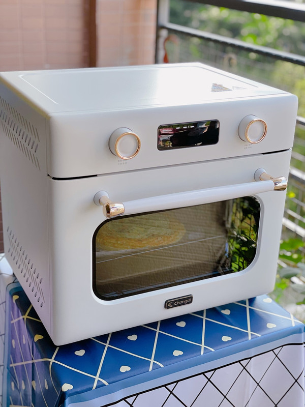 爆浆拉丝紫薯芝士饼