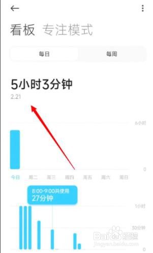 小米怎么看屏幕使用时间?