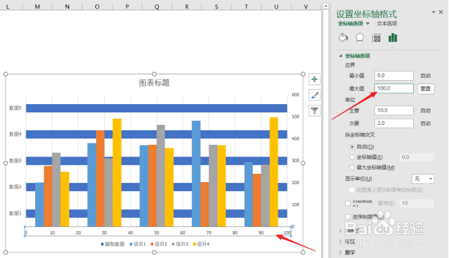 Excel中怎样制作柱形图和条形图的组合图