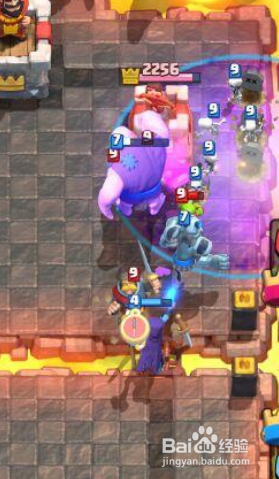 皇室战争坦克反击的女巫胖墓流