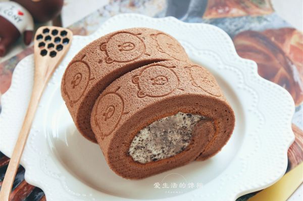 奥利奥咸奶油蛋糕卷