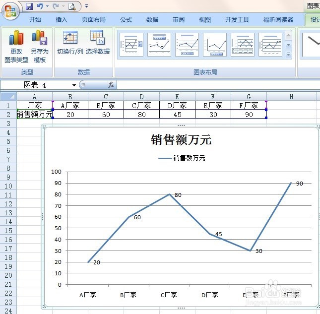 如何利用EXCEL插入饼状图