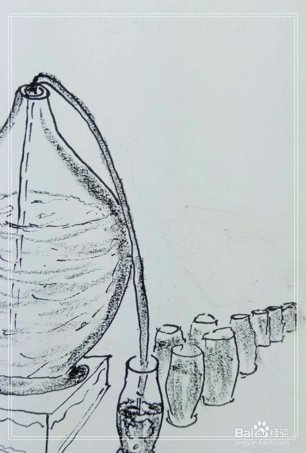 怎样画简笔画“连通器”？