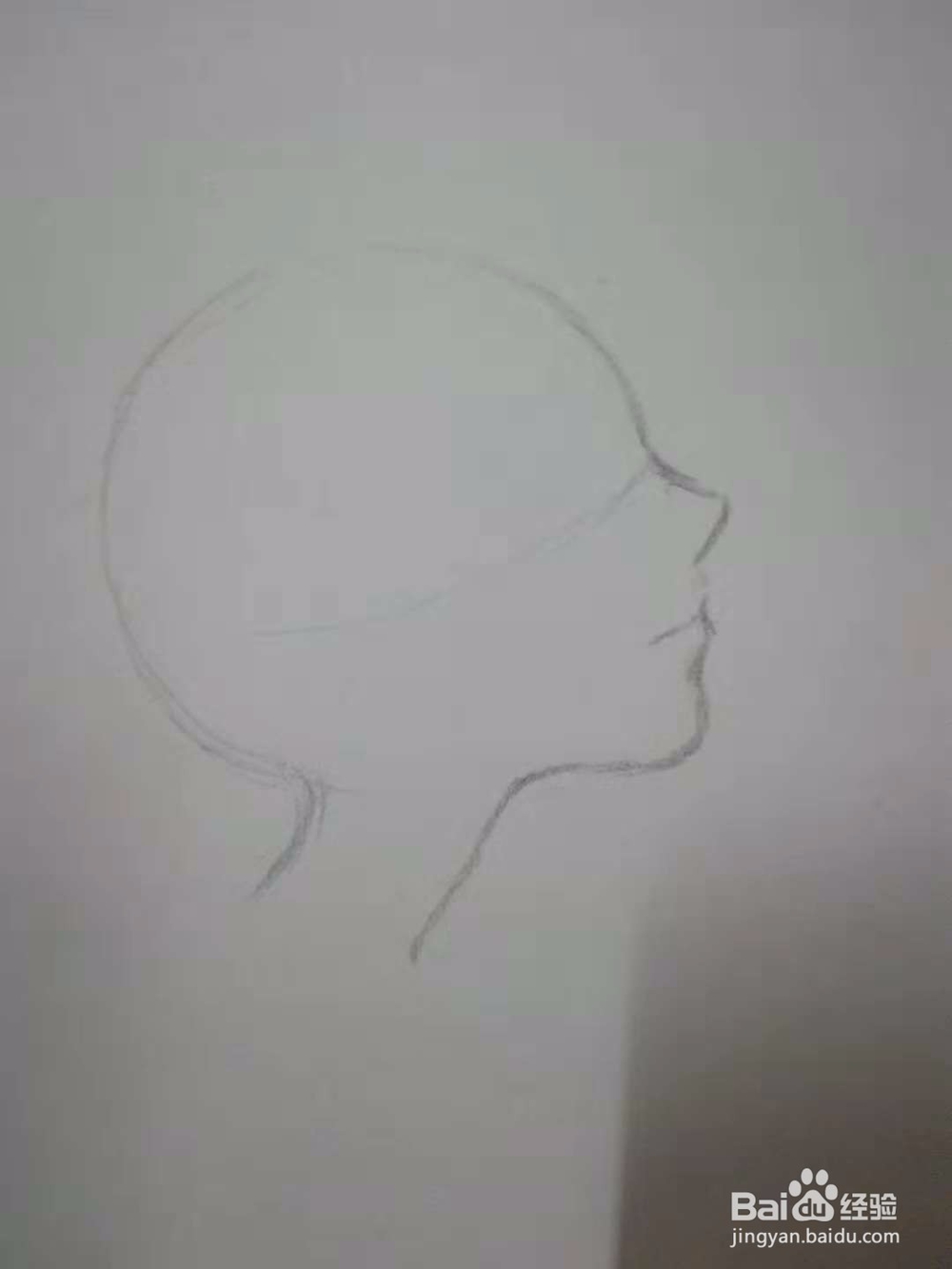 《迎风少女》手绘漫画人物插画线稿教程