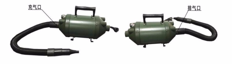 充气帐篷使用说明