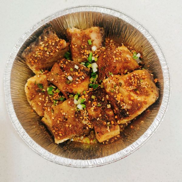 空气炸锅烤腊鱼