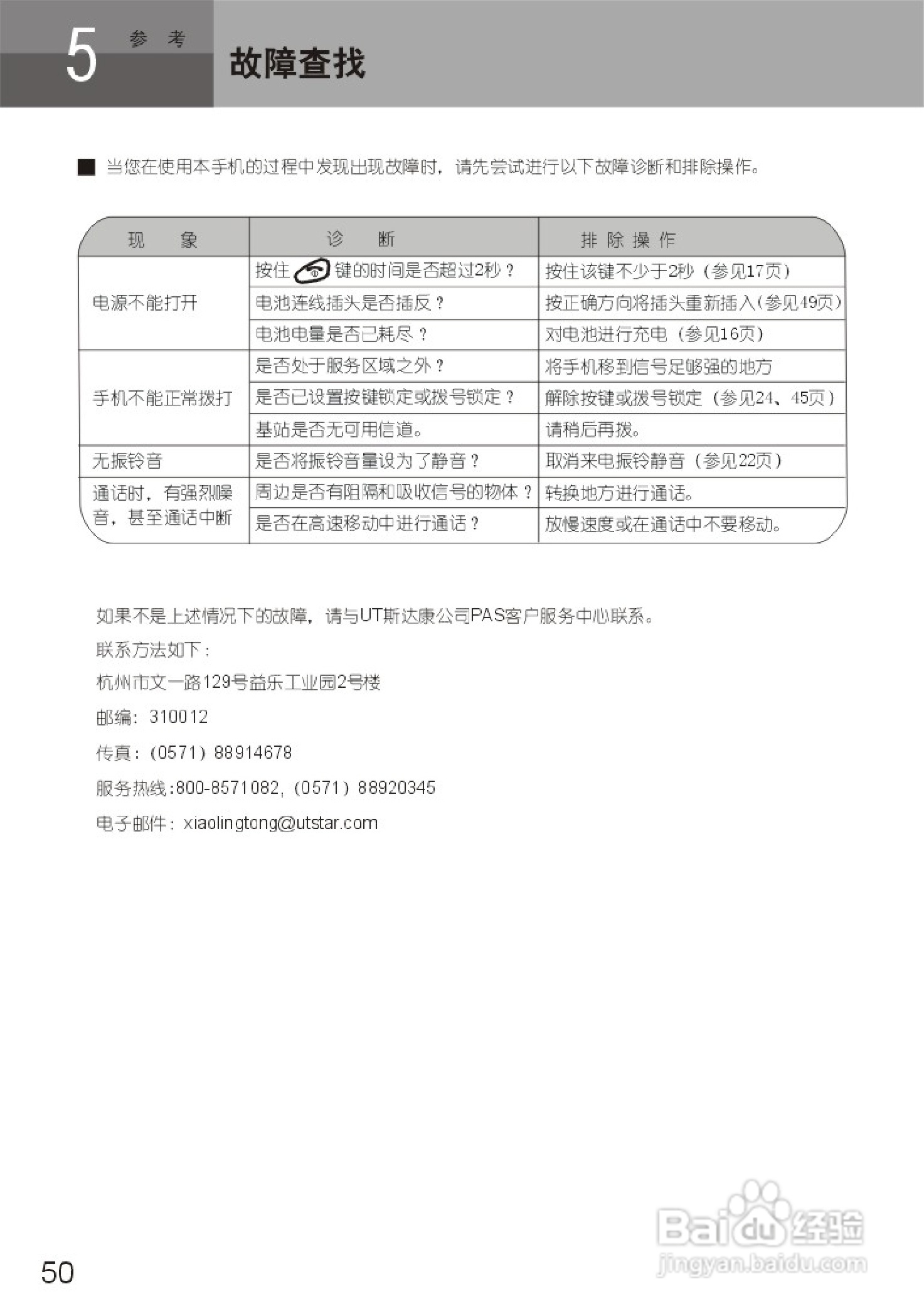UT斯达康UTS702-A66手机使用说明书:[5]