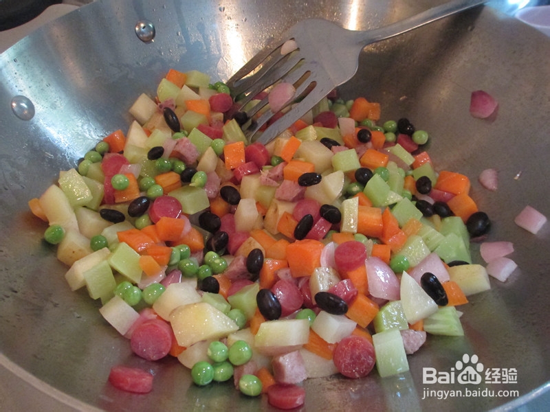 教你做简单好吃的什锦焖饭