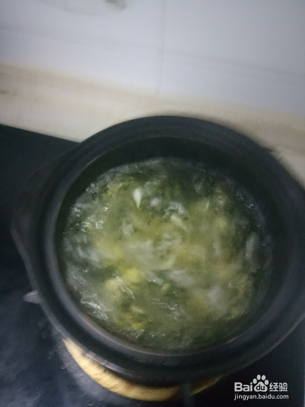 砂锅绿豆百合粥