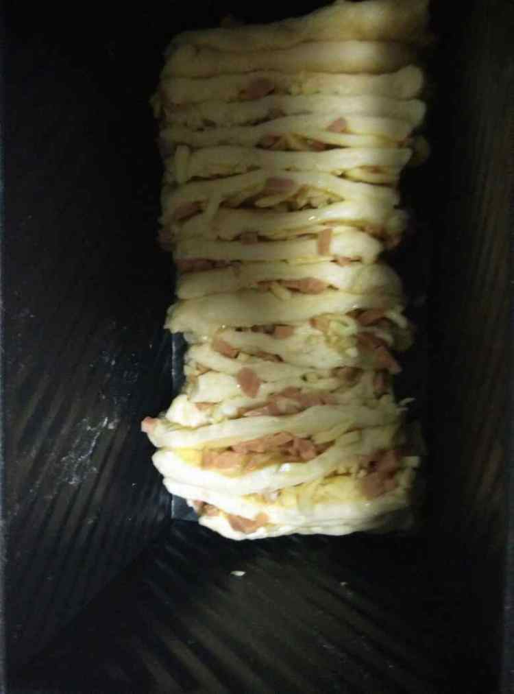 香葱火腿手撕面包的做法，我来教教你