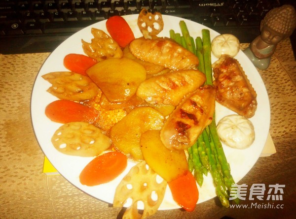 拼烧鸡翅的做法