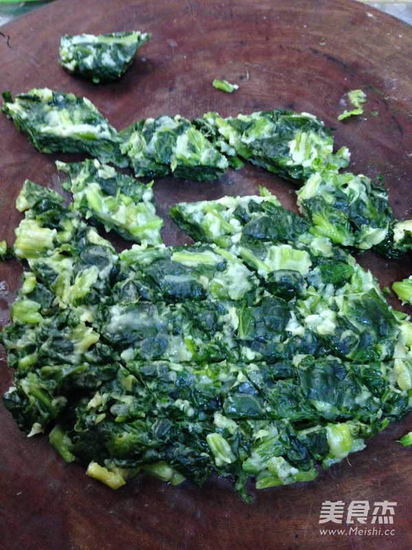 菠菜疙瘩的做法