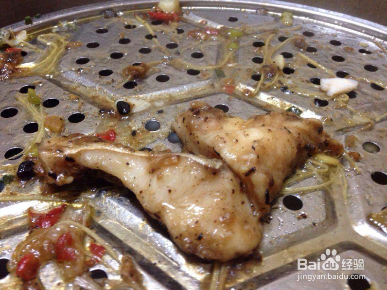 顺德桑拿蒸鱼的做法