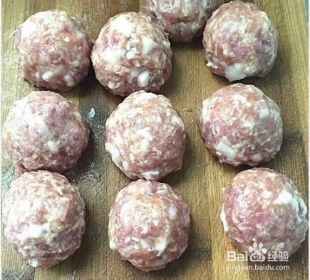 教你怎么做鹌鹑蛋肉丸子