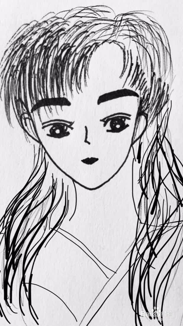 茉莉漫画之我的短发姑娘变身