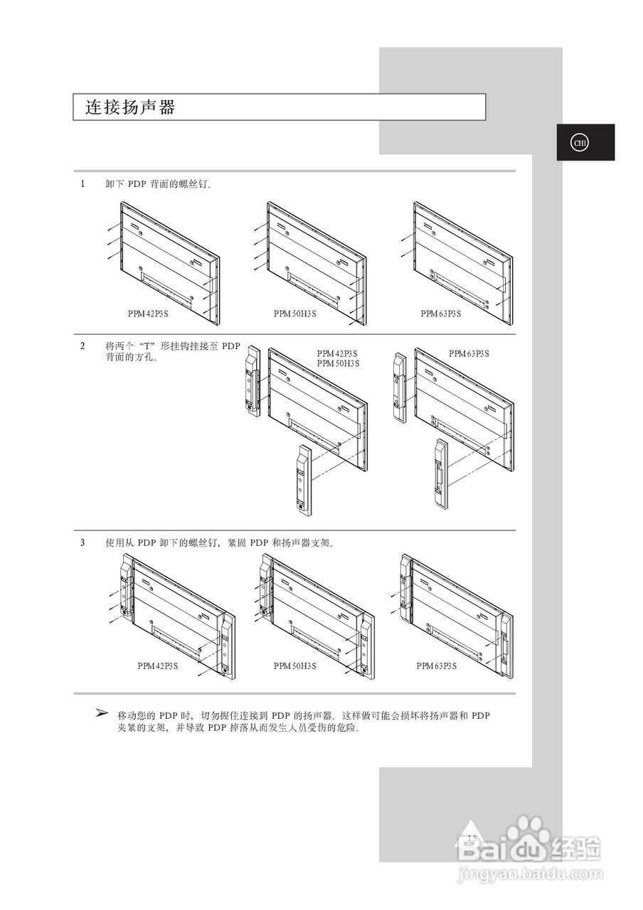 三星PPM50H3S液晶显示器使用说明书:[2]