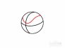 简笔画--篮球怎么画