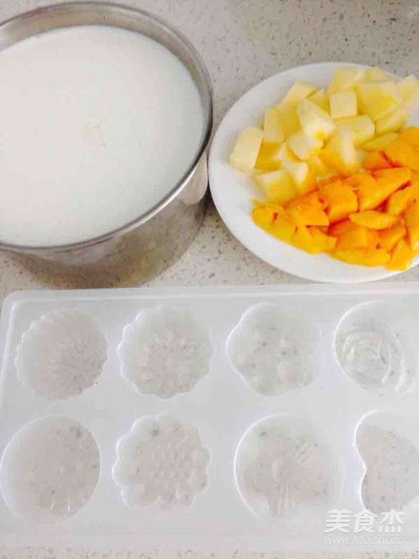 酸奶水果冻的做法